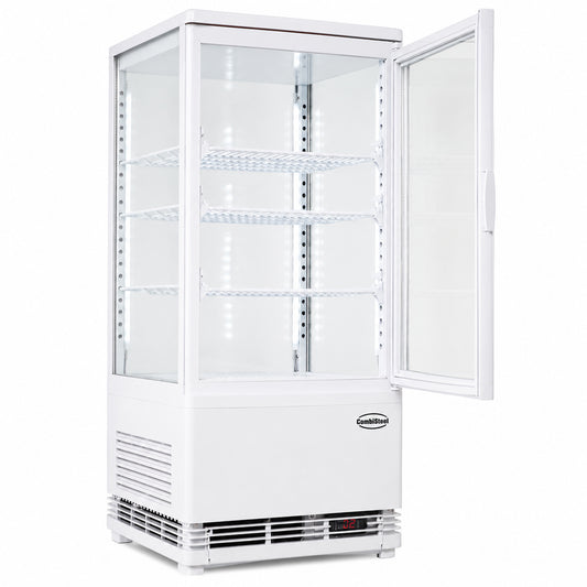 KÜHLVITRINE 68L WEISS