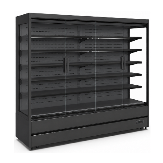 Wandkoelmeubel LUCA 2.5 – Professionele Open Display Koeling