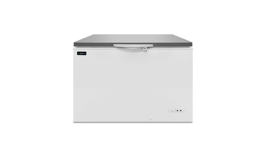 Vrieskist 358 Liter – Wit met RVS Deksel – -18°C tot -25°C