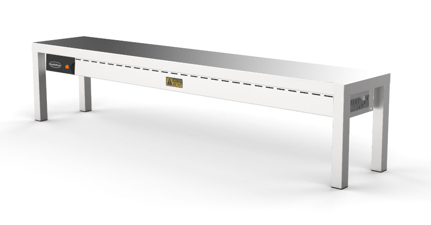 AUFSATZBORD KERAMISCH BEHEIZT 1 STUFIG 2000
6 HEATERS OF 250W