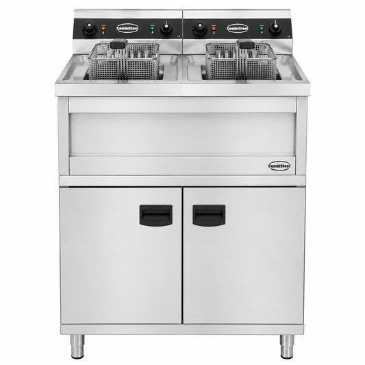 ELEKTRO FRITEUSE 2X12L 2X9KW