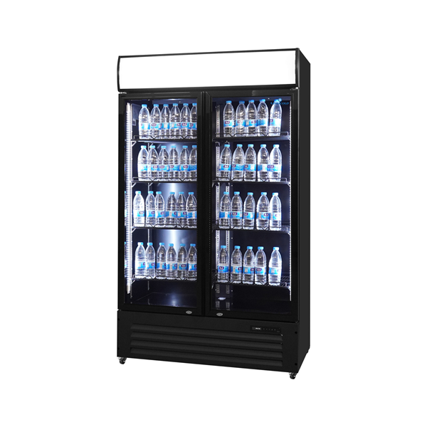 Professionele Display Koelkast 900 Liter met 2 Glazen Deuren