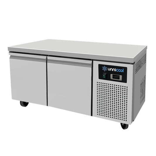 Koelwerkbank | Laag Model | 2 Laden (1/1 GN) | 1210 × 700 × 600 (H) mm
