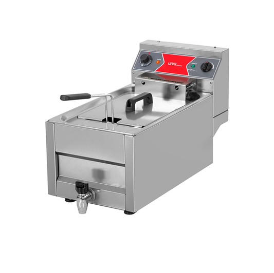 Elektrische Friteuse | 10L | 50°C/190°C | 9kW (400V)