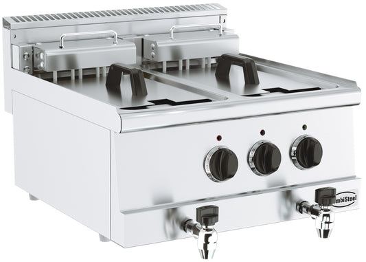 BASE 600 EL. FRITEUSEN 2X10L