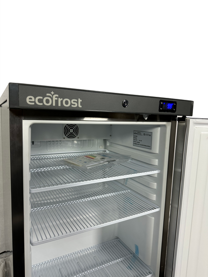KÜHLSCHRANK EDELSTAHL 1 TÜR 200L