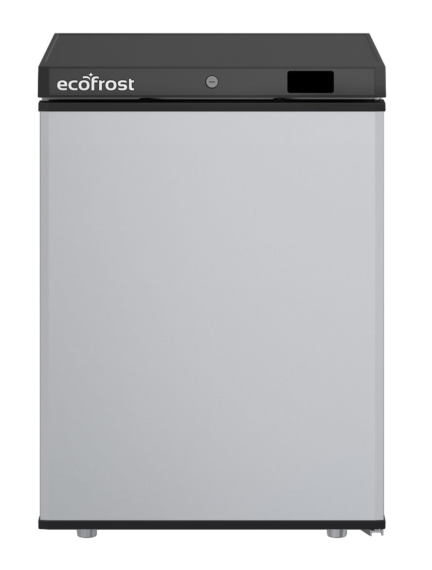 KÜHLSCHRANK EDELSTAHL 1 TÜR 200L