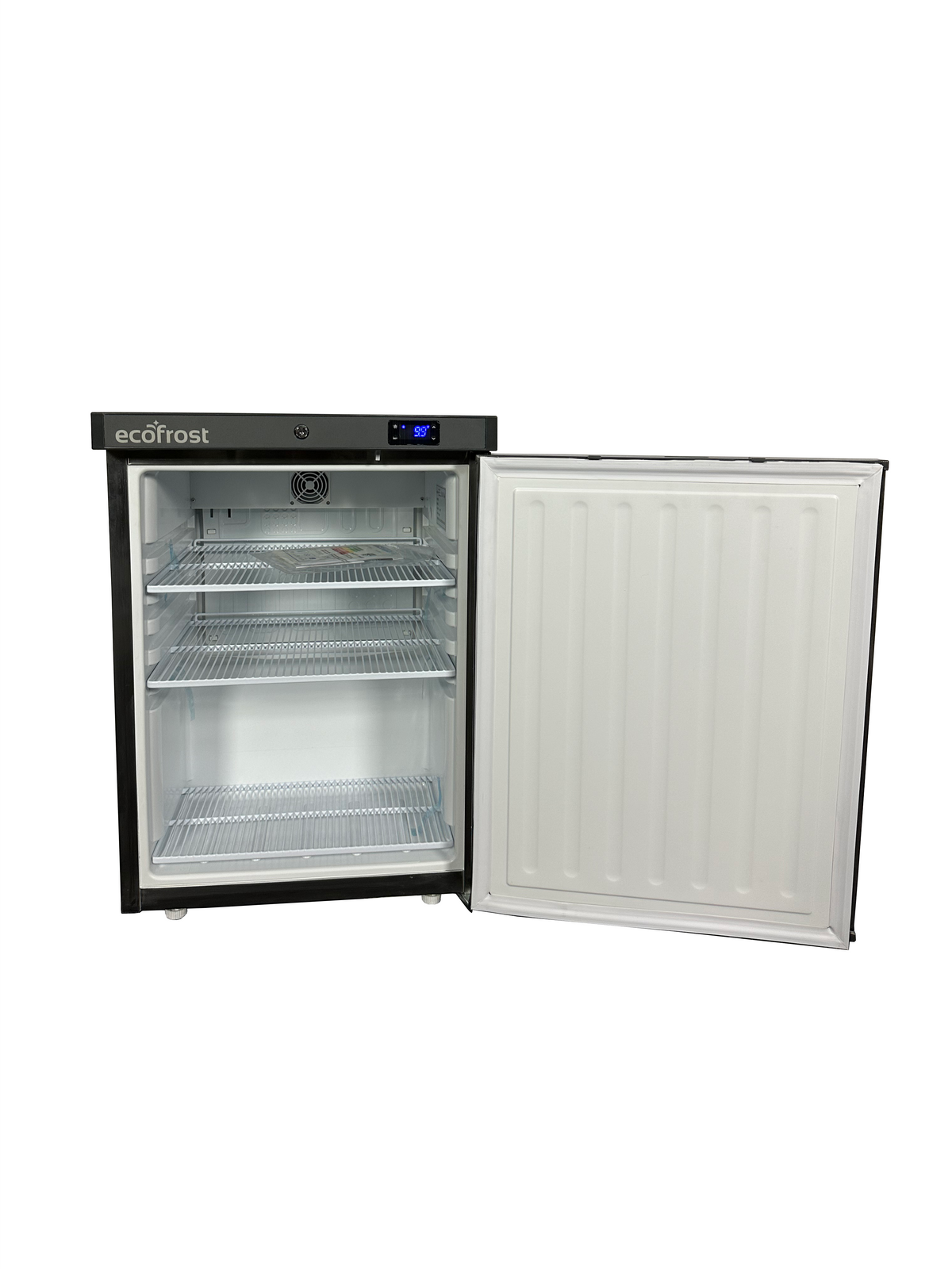 KÜHLSCHRANK EDELSTAHL 1 TÜR 200L