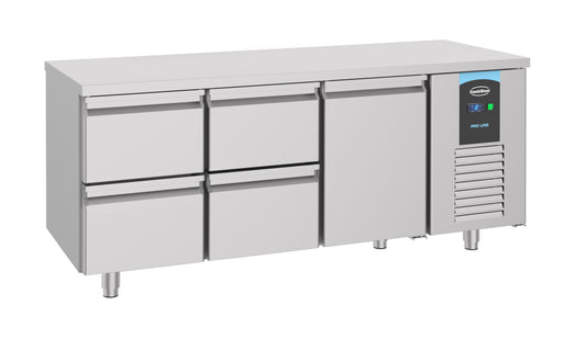 700 KÜHLTISCH 1 TÜR 4 SCHUBLADEN ENERGY LINE