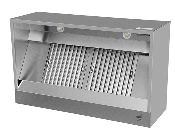 Boxhaube – Plug & Play, mit Motor – 1200 × 950 × 520 mm
