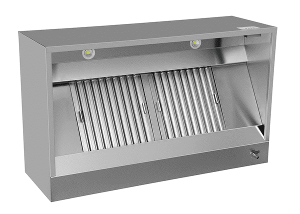 Boxhaube – Plug & Play, mit Motor – 1200 × 950 × 520 mm