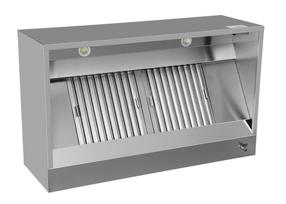 Boxhaube – Plug & Play, mit Motor – 1200 × 950 × 520 mm