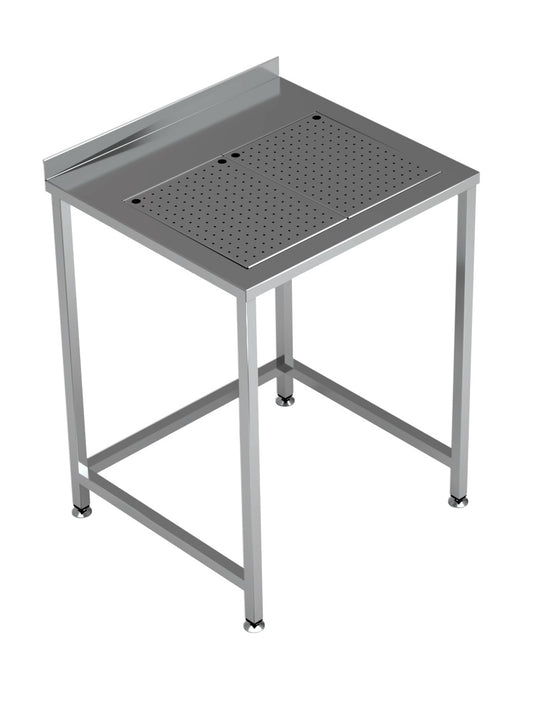 ARBEITSTISCH MIT INTEGRIERTER TROPFSCHALE 700X650