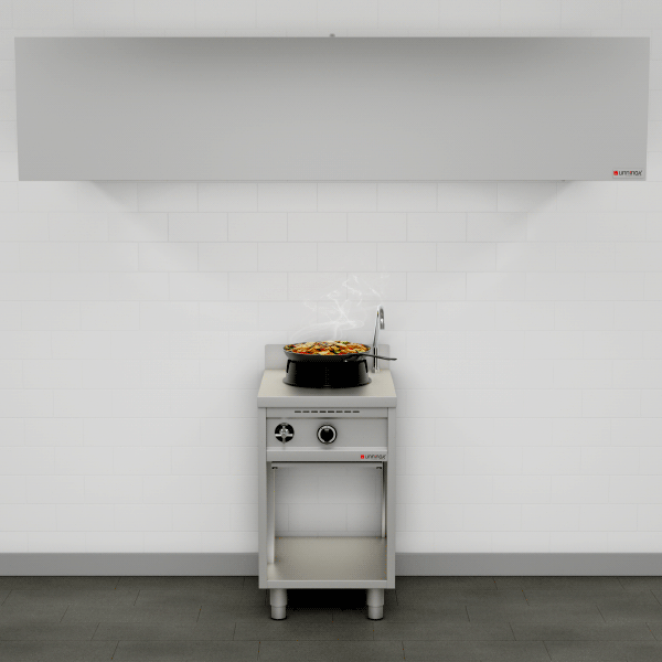 Gas Wokfornuis – 15 kW – 1 Kookzone
