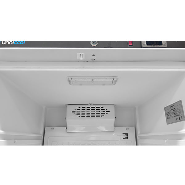 Koelkast | 630 Liter | Wit + Glas | +2°C tot +8°C | Geventileerde Koeling | 775 × 735 × 1920 mm