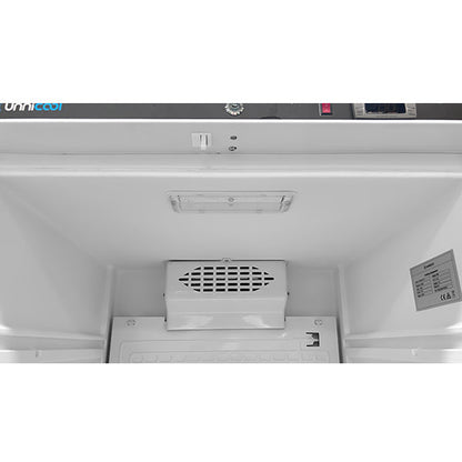 Koelkast | 630 Liter | Wit + Glas | +2°C tot +8°C | Geventileerde Koeling | 775 × 735 × 1920 mm