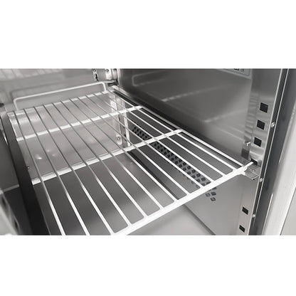 Saladette | 3 Doors (1/1 GN) | Top 8× 1/3 GN | +2°C to +8°C | Forced Cooling | Flip Lids