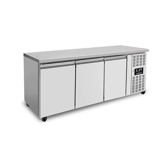 Vrieswerkbank – 3 Deuren – Zonder Achteropstand – 179 × 70 × 85 cm