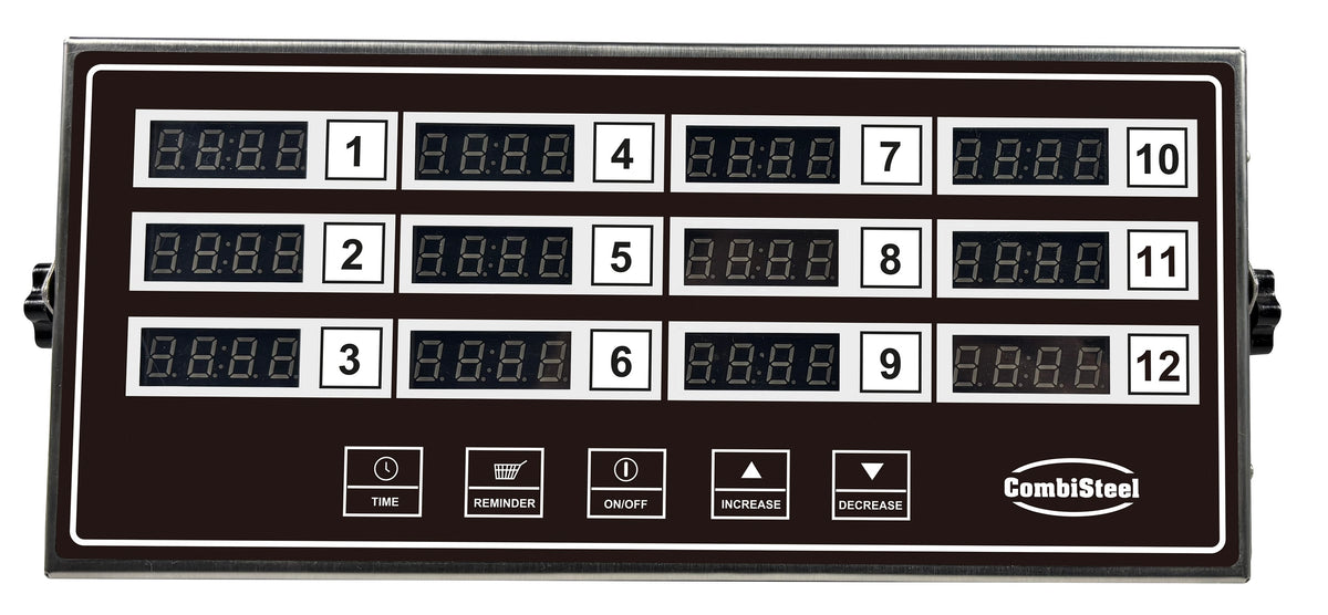 DIGITALER KÜCHENTIMER 12 KANÄLE DKT-12