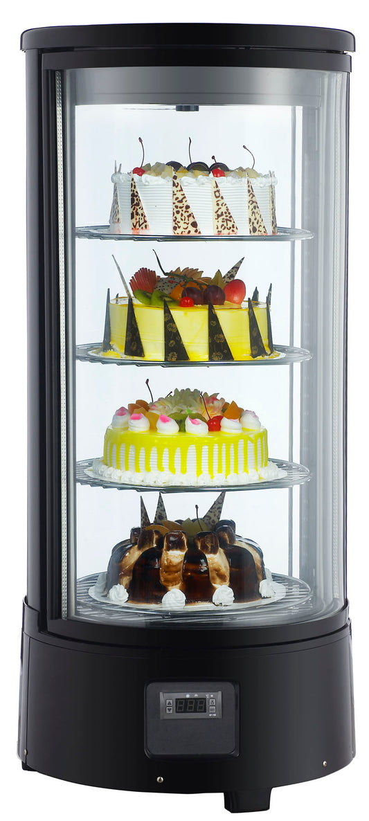 ROTIERENDE KÜHLVITRINE 72L