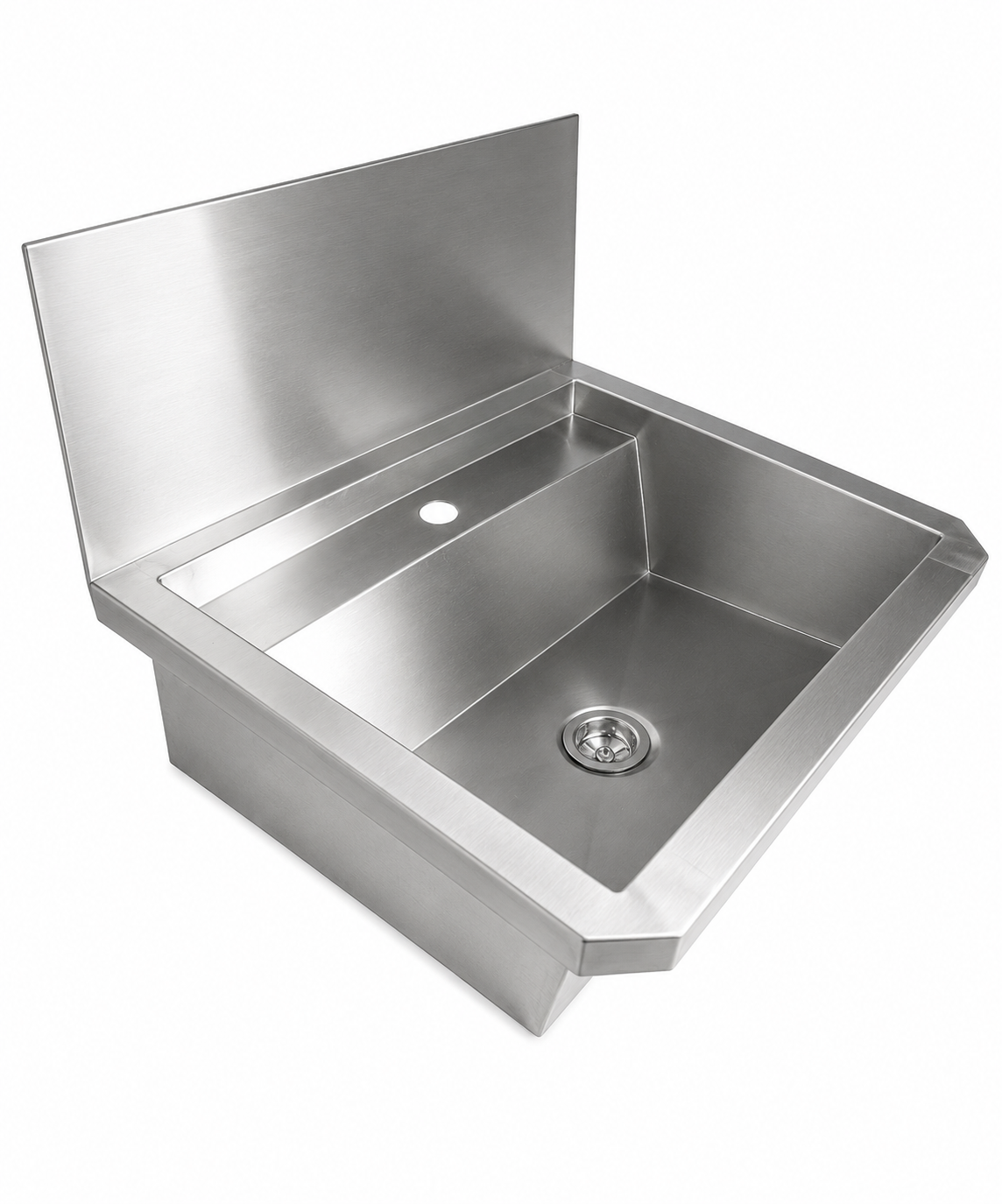 EDELSTAHL WASCHBECKEN 1 ABLASSHAHN 600MM
ABLAUFSTOPFEN UND SCHUTZWAND INKLUSIVE, EXKLUSIV HAHN