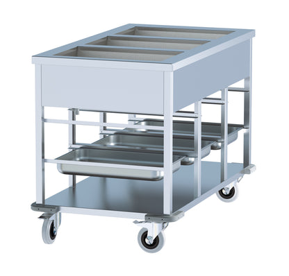 BAIN-MARIE WAGEN 3/1.