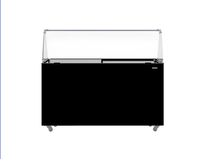 SPEISEISVITRINE TENERIFE SCHWARZ 10X5 LTR