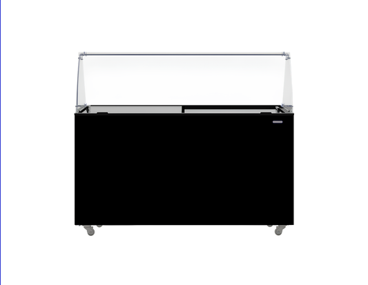 SPEISEISVITRINE TENERIFE SCHWARZ 10X5 LTR