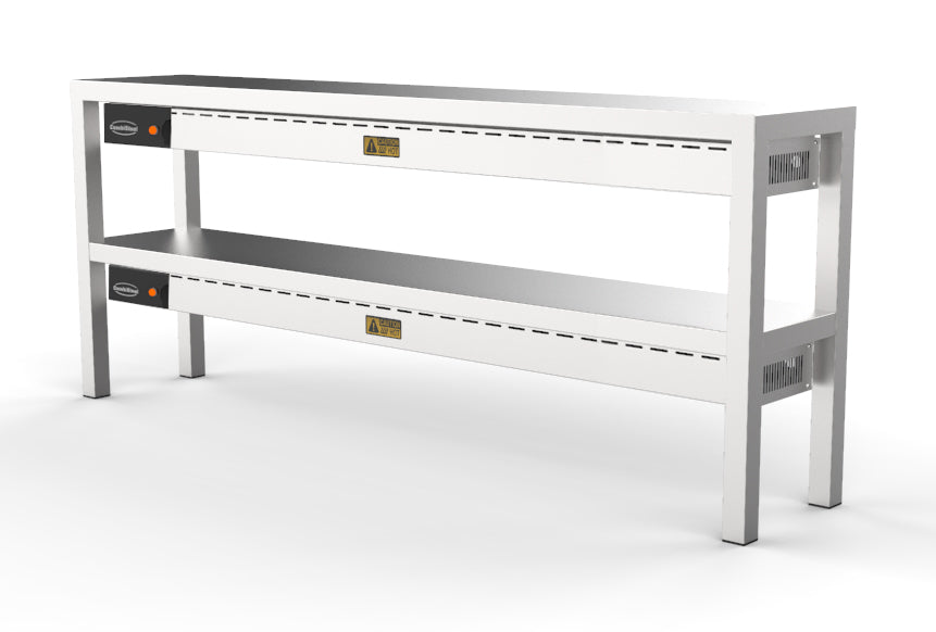 AUFSATZBORD KERAMISCH BEHEIZT 2 STUFIG 1600
8 HEATERS OF 250W