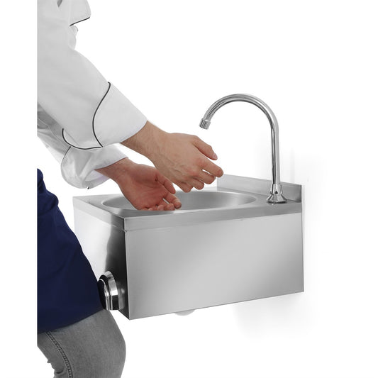 KNIE BEDIENTES HANDWASCHBECKEN