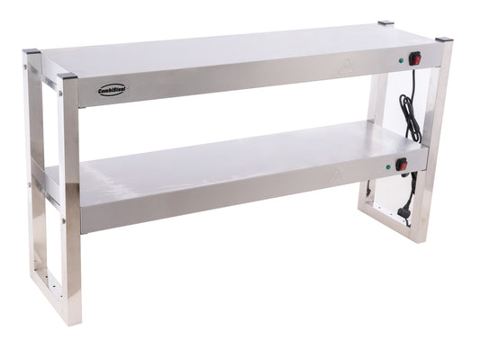 AUFSATZBORD HALOGEN BEHEIZT 2 STUFIG 1200 SELBSTMONTAGE