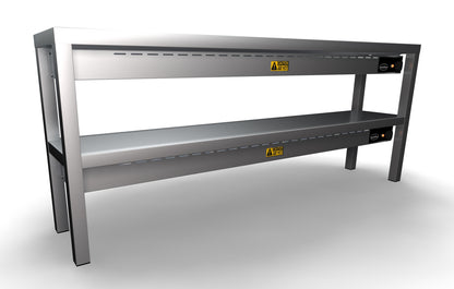 AUFSATZBORD KERAMISCH BEHEIZT 2 STUFIG 1600
8 HEATERS OF 250W