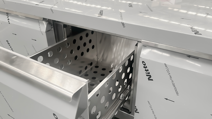 Koelwerkbank | Laag Model | 3 Laden (1/1 GN) | 1610 × 700 × 600 (H) mm