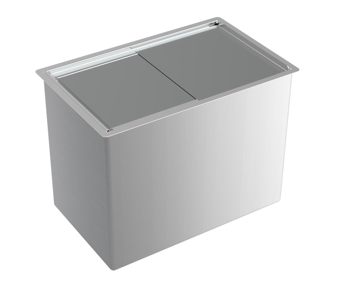 EDELSTAHL EINBAU EISBEHÄLTER