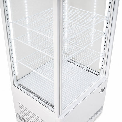 KÜHLVITRINE 68L WEISS