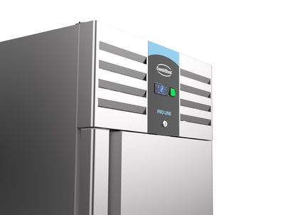 KÜHLSCHRANK EDELSTAHL MONO BLOCK 700 LTR ENERGY LINE