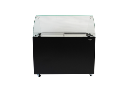 SPEISEISVITRINE JAVA SCHWARZ 8x5 LTR