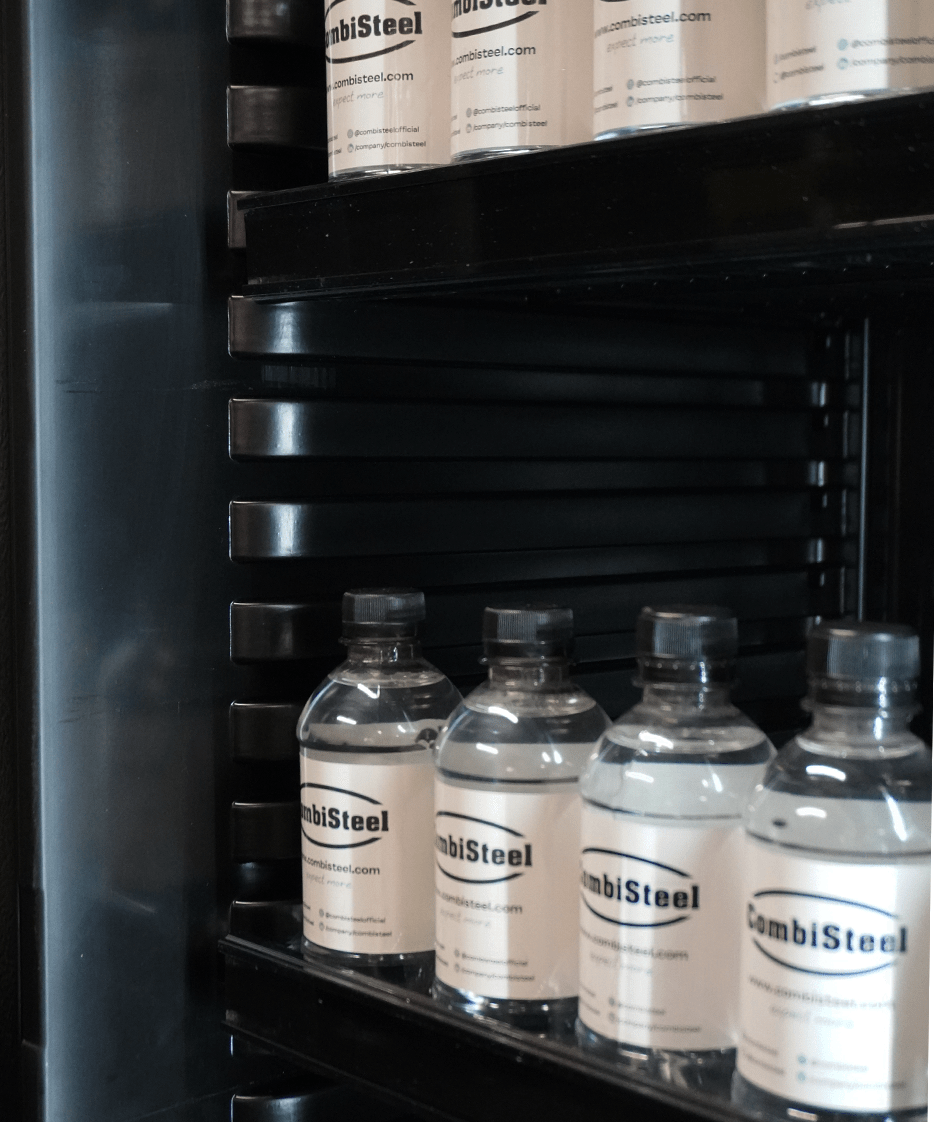 KÜHLSCHRANK 1 GLASTÜR SCHWARZ SVE-450 BL