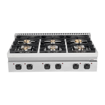 Gasfornuis – 44 kW – 6 Branders