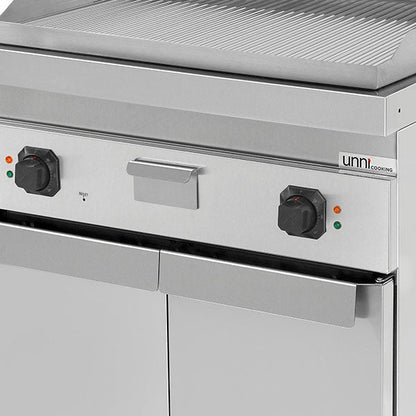Elektrische Bakplaat – Geribbeld – E70GP20K+G