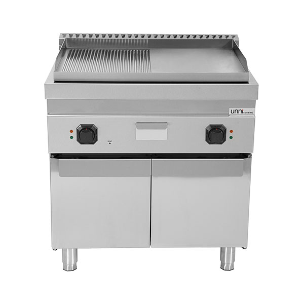 Elektrische Bakplaat – 1/2 Glad + 1/2 Geribbeld – E70GP20K+GS