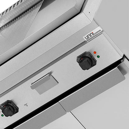 Elektrische Bakplaat – 1/2 Glad + 1/2 Geribbeld – E70GP20K+GS