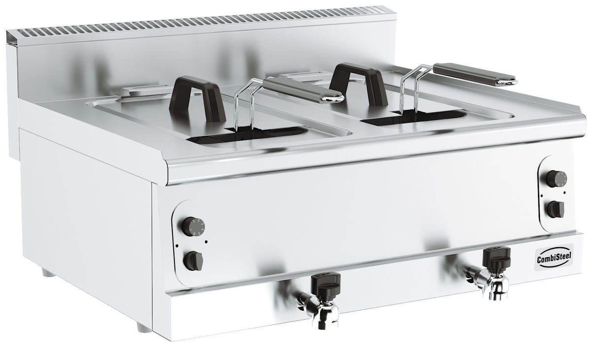 BASE 600 FRITEUSE GAS 2X8L
**ACHTUNG, 800MM BREITE**