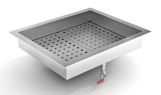 GEMAHLENES EIS BEHÄLTER EINBAU 2/1 GN