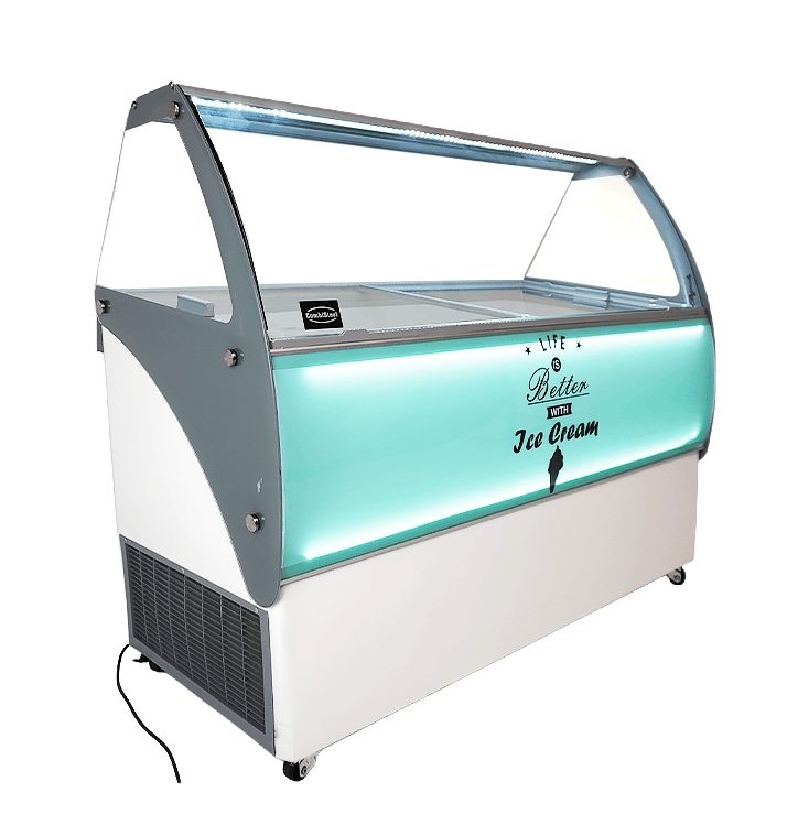 SPEISEISVITRINE CURACAO 10X5 LTR