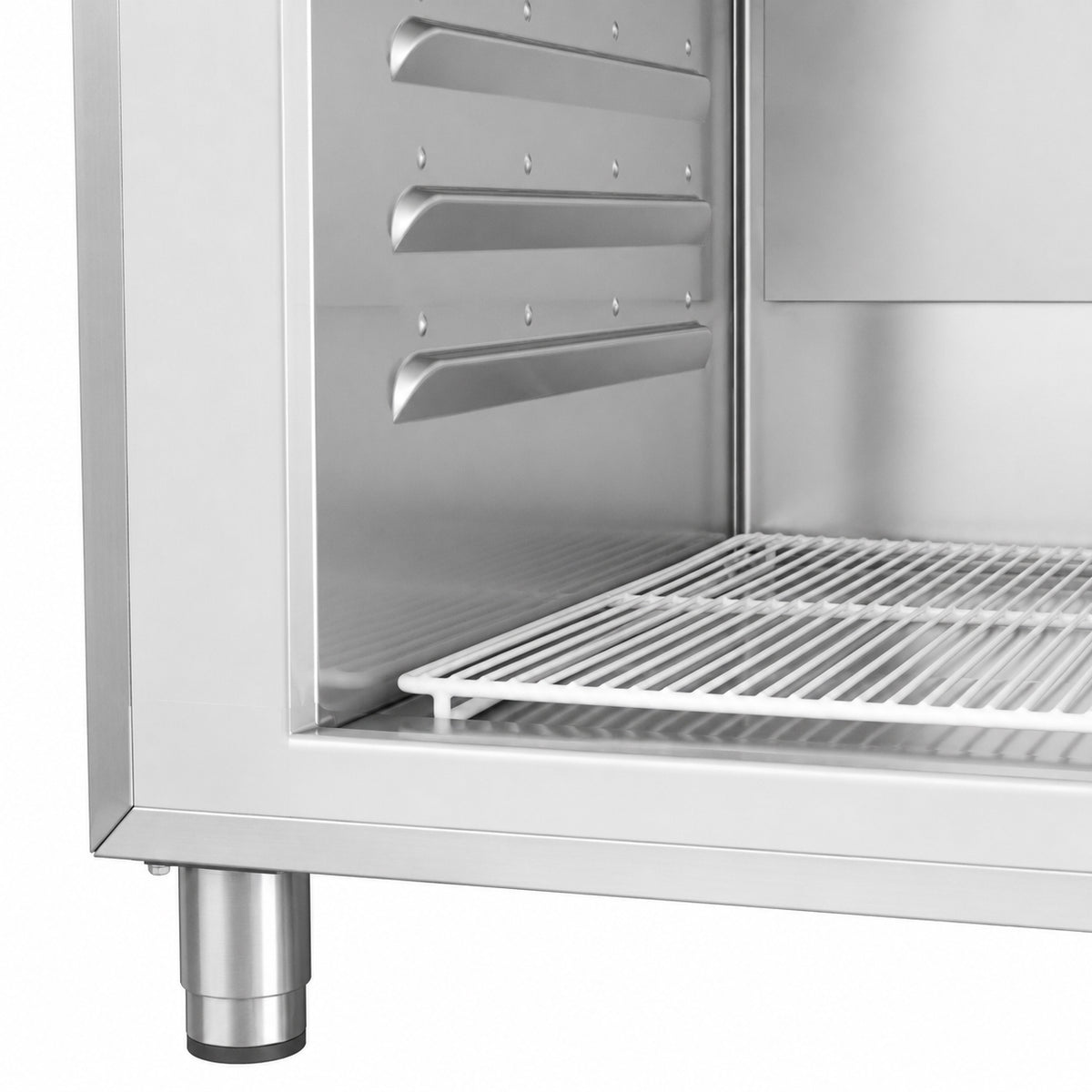 KÜHLSCHRANK EDELSTAHL 1 TÜR 560L ENERGY LINE