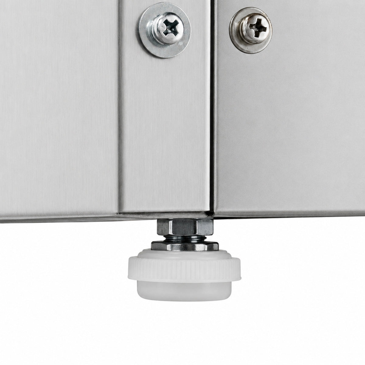 KÜHLSCHRANK EDELSTAHL 1 TÜR