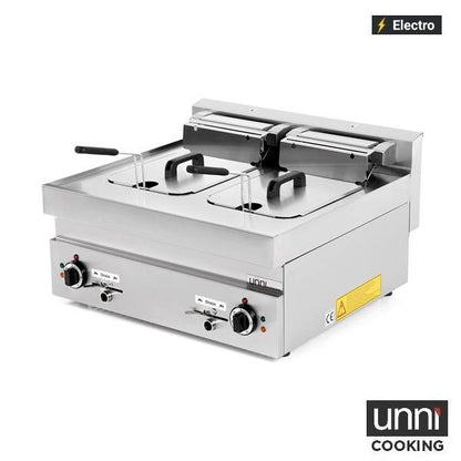 Elektrische Friteuse 2×10L