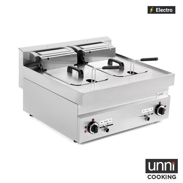 Elektrische Friteuse 2×10L