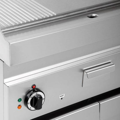 Elektrische Bakplaat – 1/3 Geribbeld